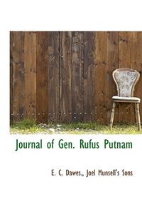 Journal of Gen. Rufus Putnam