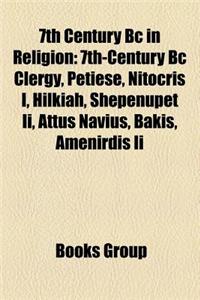 7th Century BC in Religion