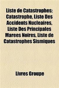 Liste de Catastrophes