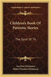 Children's Book Of Patriotic Stories