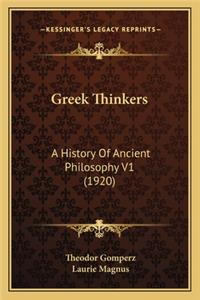 Greek Thinkers