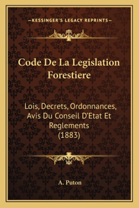 Code De La Legislation Forestiere