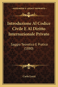 Introduzione Al Codice Civile E Al Diritto Internazionale Privato