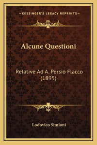 Alcune Questioni