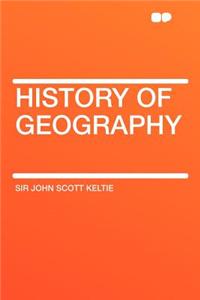 History of Geography