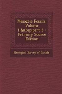 Mesozoic Fossils, Volume 1, Part 2 - Primary Source Edition
