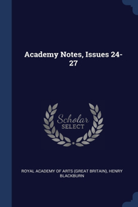 Academy Notes, Issues 24-27