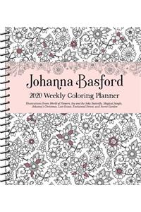 Johanna Basford 2020 Weekly Coloring Planner Calendar