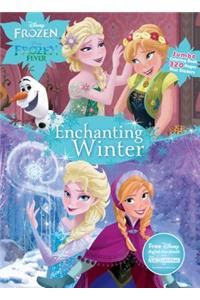 Disney Frozen Enchanting Winter: Jumbo Coloring Book Plus Stickers