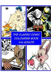 The Classic Comic Colouring Book for Adults