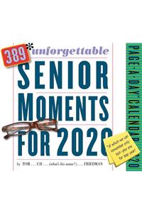 389* Unforgettable Senior Moments Page-A-Day Calendar 2020