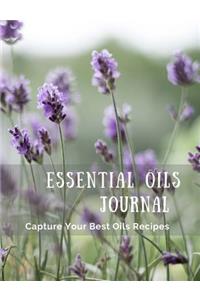 Essential Oils Journal (Field of Lavender)