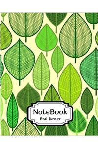 Notebook Green Bg