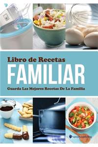 Libro de Recetas Familiar Guarda Las Mejores Recetas de La Familia