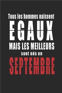 Tous Les Hommes naissent Egaux Mais Les Meilleurs sont nés en DECEMBRE carnet de notes