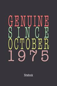 Genuine Since October 1975