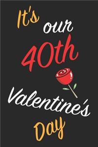 It's Our 40th Valentine's Day