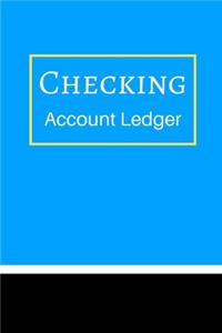 Checking Account Ledger