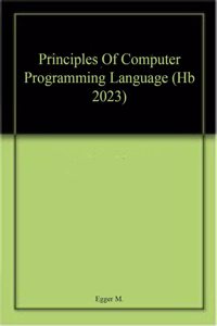 Principles Of Computer Programming Language (Hb 2023)