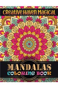 Creative Haven Magical Mandalas Coloring Book