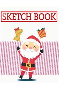 Sketch Book For Drawing Christmas & Holiday Gift