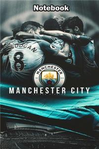 Manchester City Design 5 Notebook For Man City Fans and Lovers: Lined Notebook / Journal Gift, 120 Pages, 6x9, Soft Cover, Matte Finish