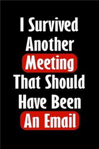 I Survived Another Meeting That Should Have Been An Email