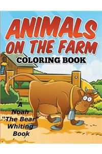 Animals On The Farm Coloring Book