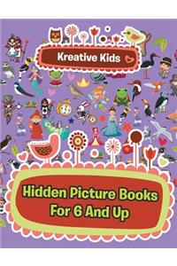 Hidden Picture Books For 6 And Up