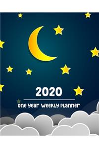 2020 One Year Weekly Planner