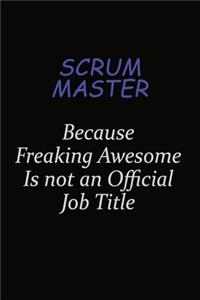 Scrum Master Because Freaking Awesome Is Not An Official Job Title