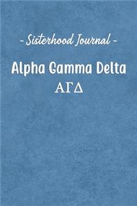 Sisterhood Journal Alpha Gamma Delta