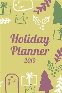 Holiday Planner 2019