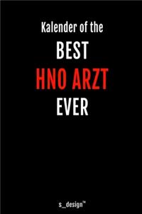 Kalender für HNO Ärzte / HNO Arzt / HNO Ärztin