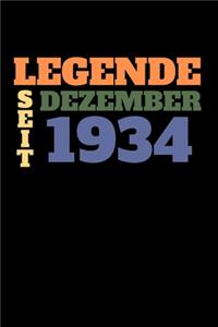 Legende seit Dezember 1934