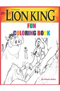 Lion King Fun Coloring Book