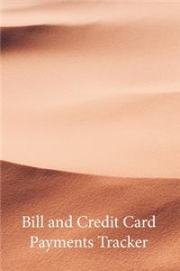 Bill and Credit Card Payments Tracker