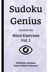 Sudoku Genius Mind Exercises Volume 1