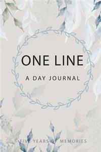 One Line a Day Journal Five Years of Memories