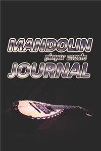 Mandolin Player Music Journal