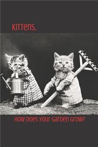 Kittens, How Does Your Garden Grow?