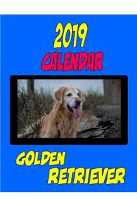 2019 Calendar Golden Retriever