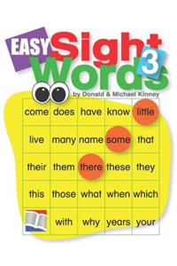 Easy Sight Words 3