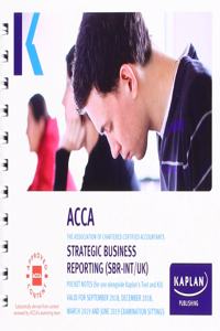 Strategic Business Reporting - Pocket Notes