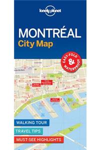 Lonely Planet Montreal City Map 1