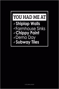 You Had Me at Shiplap Walls, Farmhouse Sinks, Chippy Paint, Demo Day, Subway Tiles