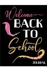 Welcome Back To School Journal