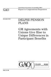 Delphi pension plans