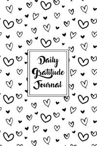 Gratitude Journal Scribbly Hearts Pattern 1