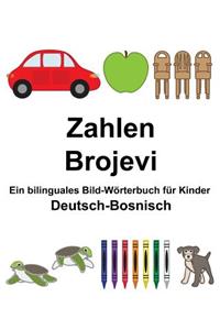 Deutsch-Bosnisch Zahlen/Brojevi Ein bilinguales Bild-Wörterbuch für Kinder